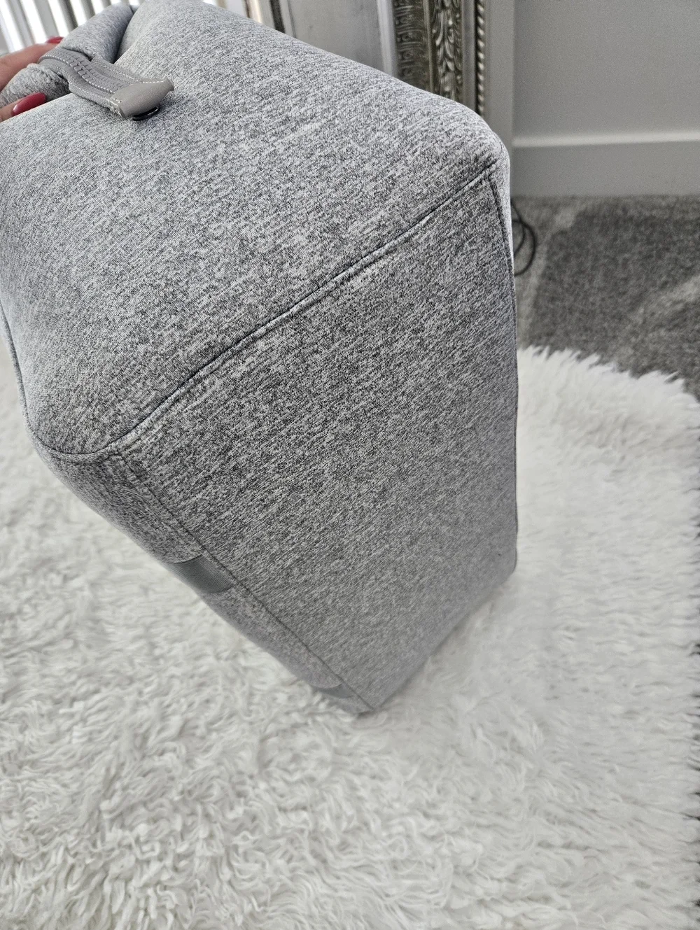ALDO BRODDIE UNISEX - Weekend bag - Heathered Grey. One size. New.